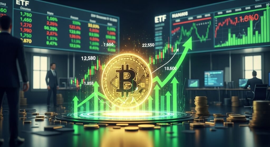 Spot Bitcoin ETFs Ingest $562M in Daily Inflows—Is This a Bullish Rebound or Just a Blip?