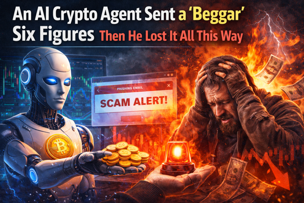 An AI Crypto Agent Sent a ‘Beggar’ Six Figures, Then He Lost It All This Way