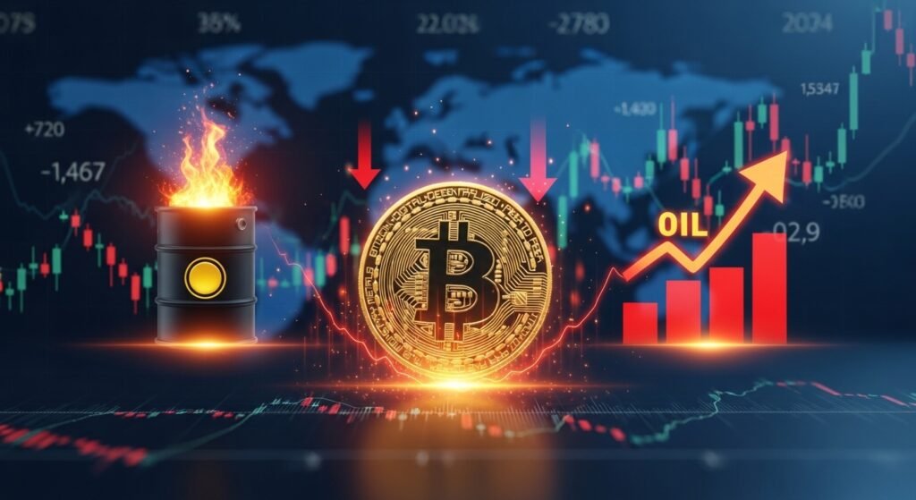 Bitcoin Slumps to $66K as Oil Breakout Adds Macro Pressure