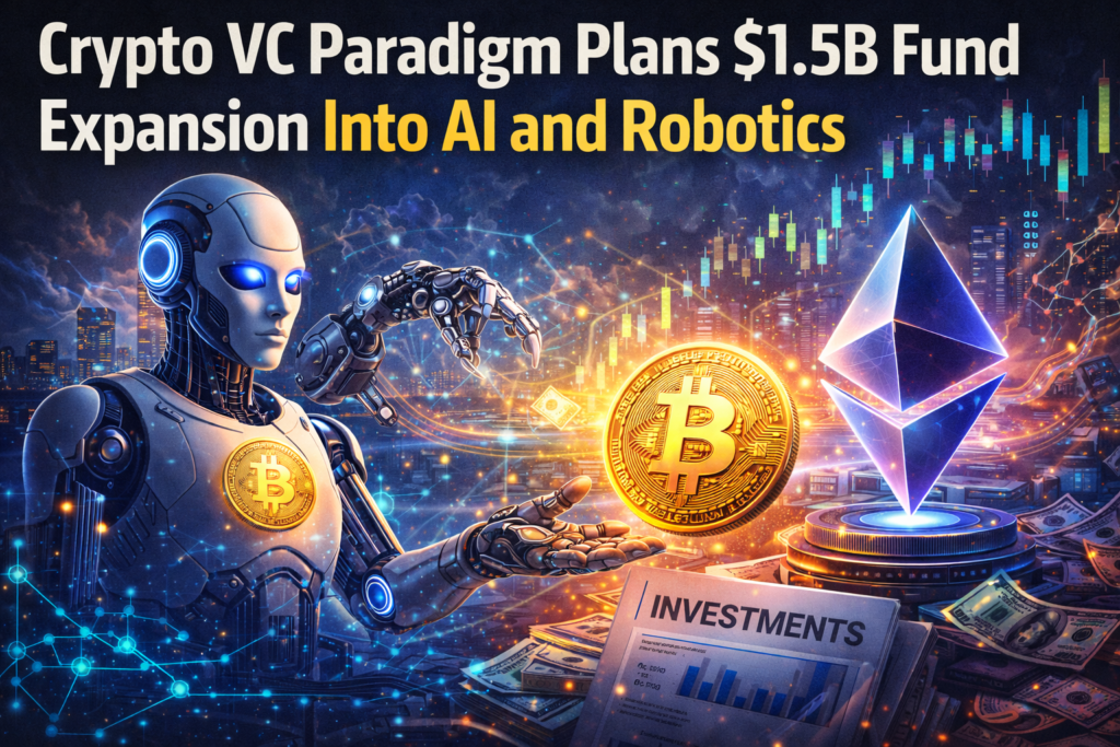 Crypto VC Paradigm Plans $1.5B Fund Expansion Into AI and Robotics