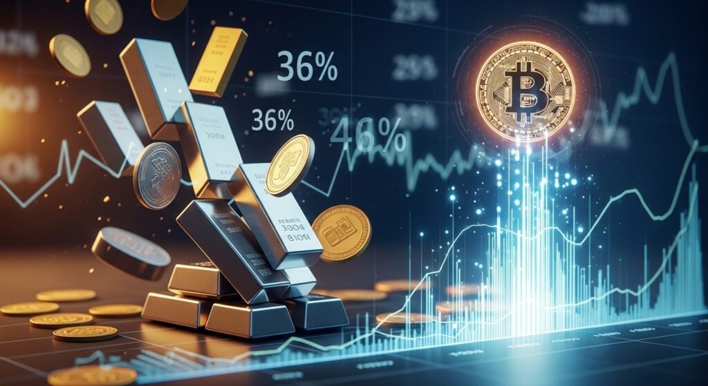 Silver Plunges Record 36% as Precious Metals Suffer Historic Collapse – Bitcoin About to Rally?