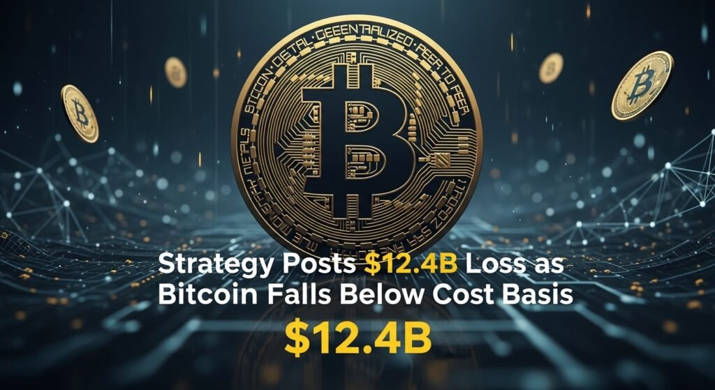 Strategy Posts $12.4B Loss as Bitcoin Falls Below Cost Basis