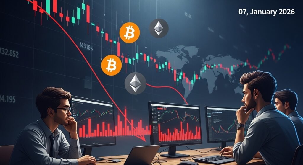 Why Is Crypto Down Today – January 7, 2026